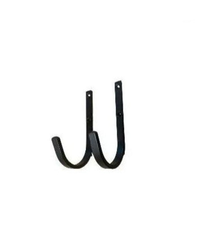 Oar and Paddle Display Hooks  Black Powder Coat   | Industrial Farm Co