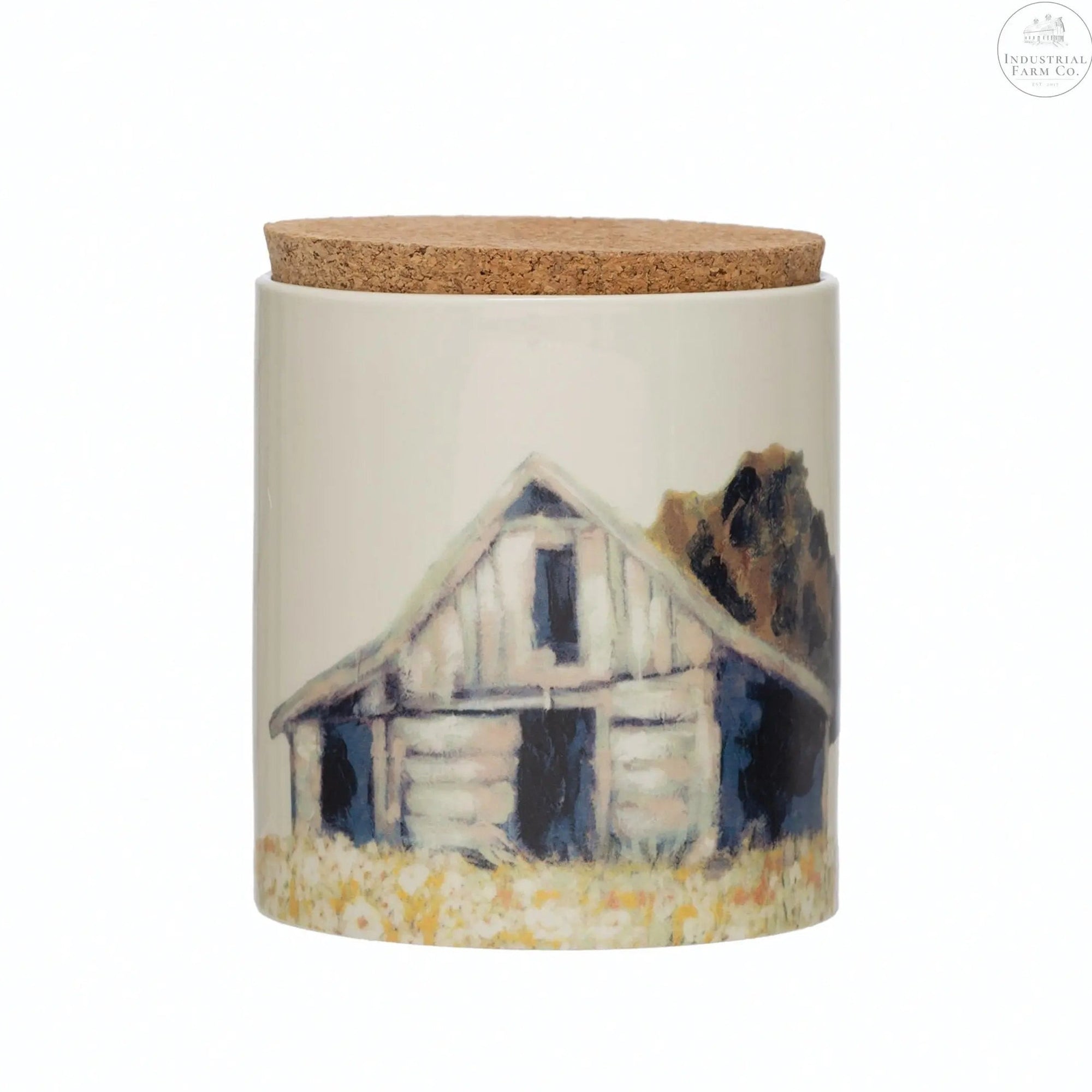 On The Farm Stoneware Canister     | Industrial Farm Co
