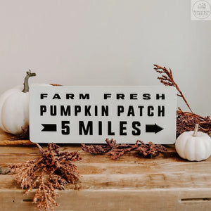 Pumpkin Patch Metal Sign | Industrial Farm Co