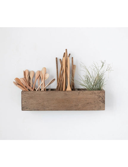 Reclaimed Decorative Wood Storage Container  Default Title   | Industrial Farm Co