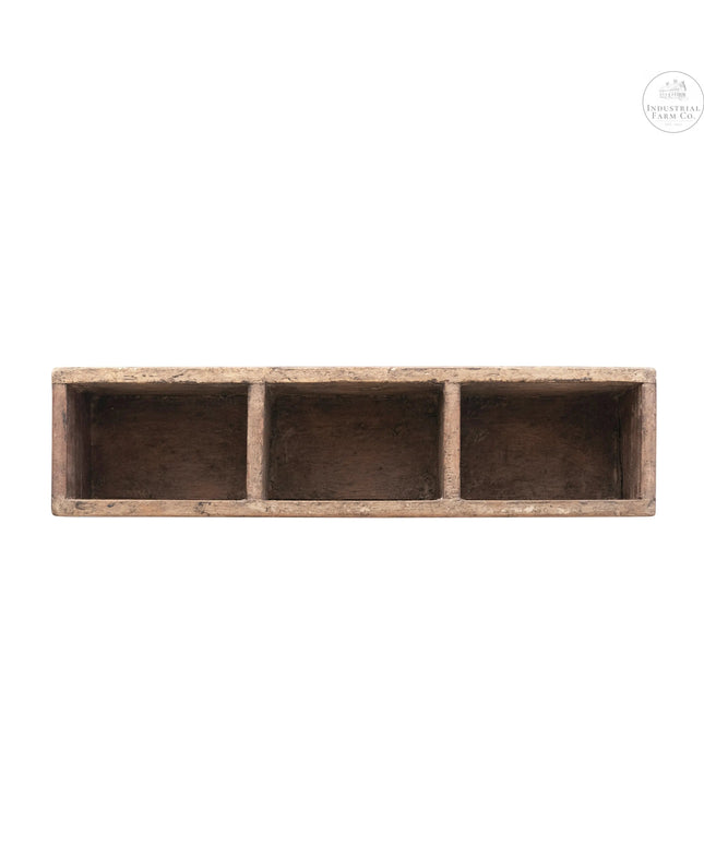 Reclaimed Decorative Wood Storage Container     | Industrial Farm Co