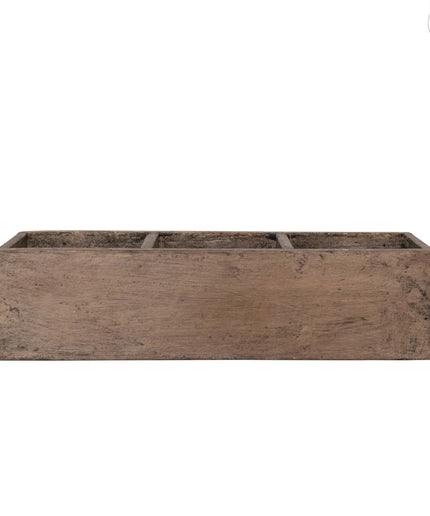 Reclaimed Decorative Wood Storage Container     | Industrial Farm Co