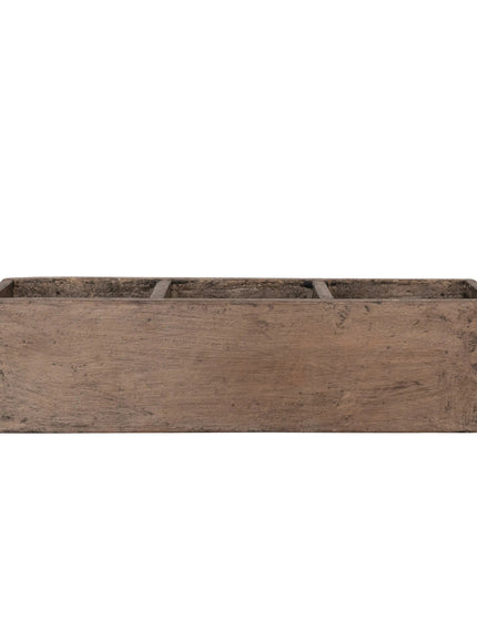 Reclaimed Decorative Wood Storage Container     | Industrial Farm Co
