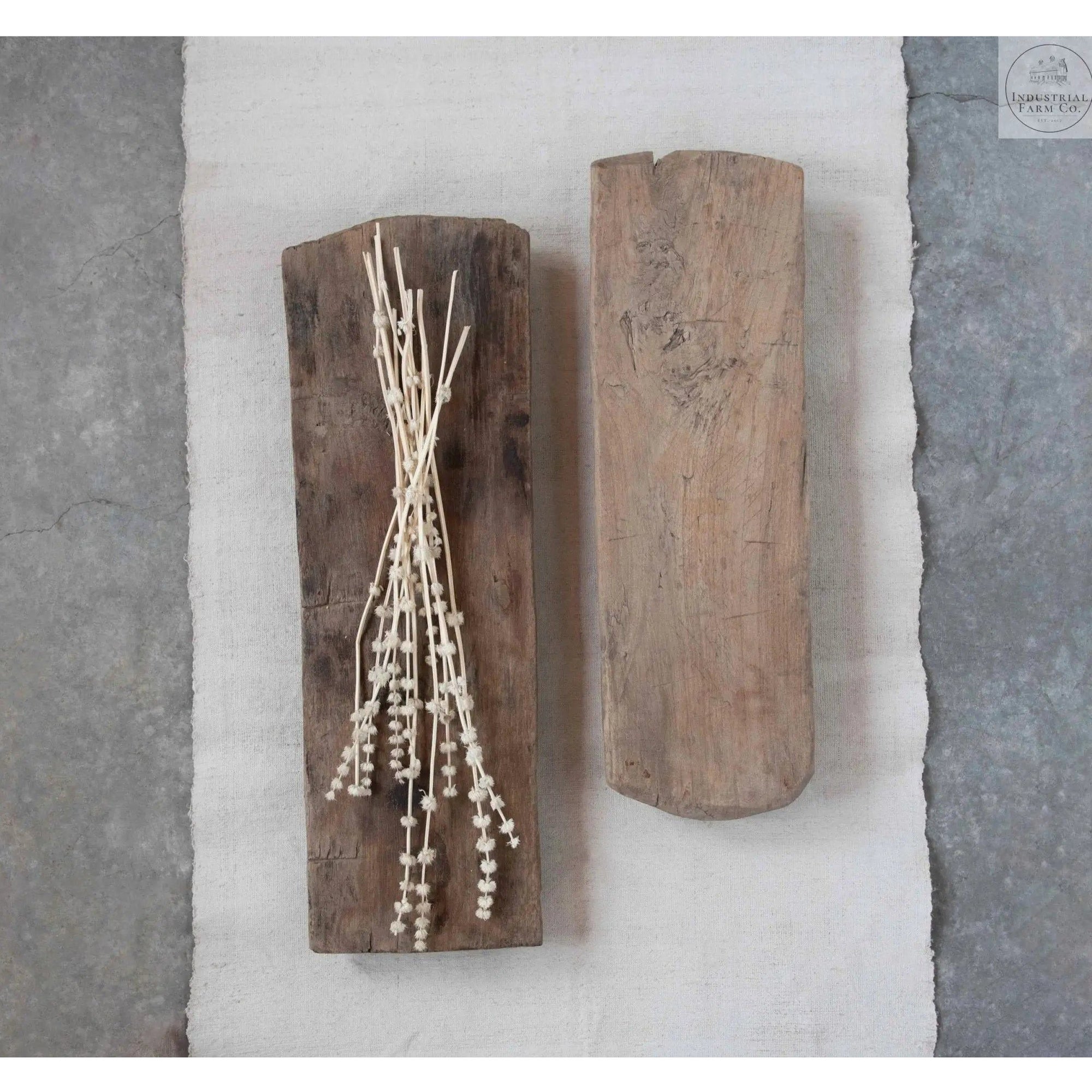 Reclaimed Standing Wood Tray     | Industrial Farm Co