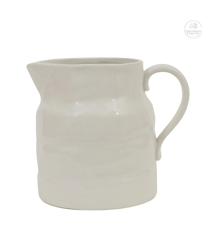 Reproduced Vintage Stoneware Pitcher     | Industrial Farm Co