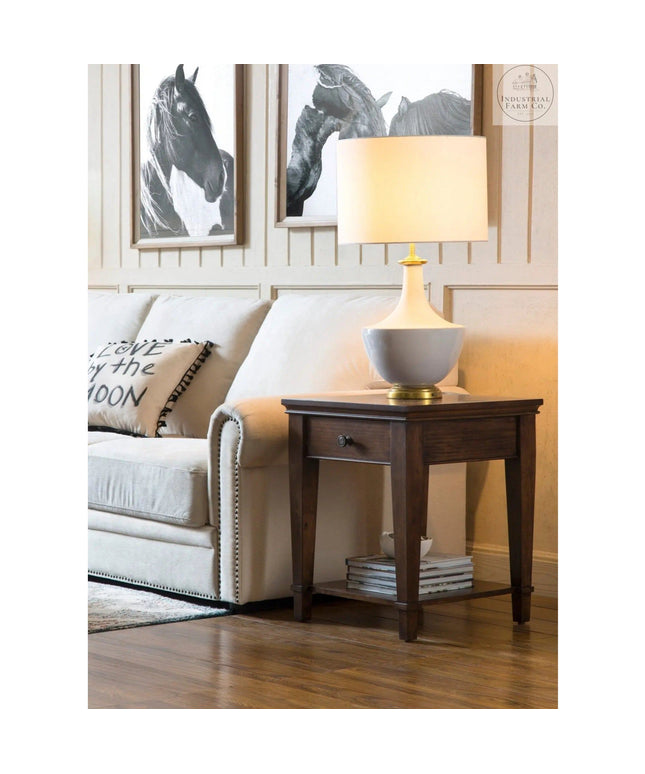 Roswitha Ceramic Table Lamp     | Industrial Farm Co