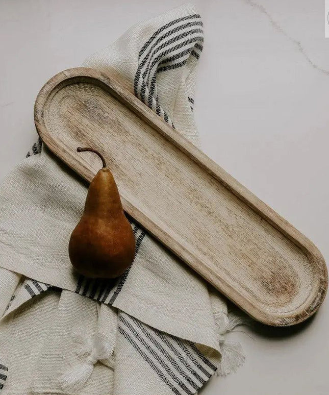 Rustic Farmhouse Wood Tray     | Industrial Farm Co