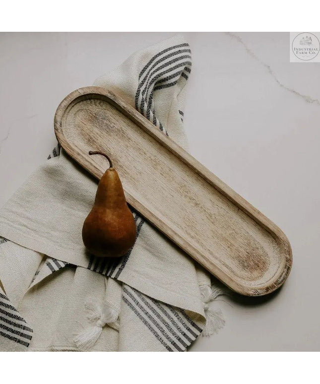 Rustic Farmhouse Wood Tray     | Industrial Farm Co