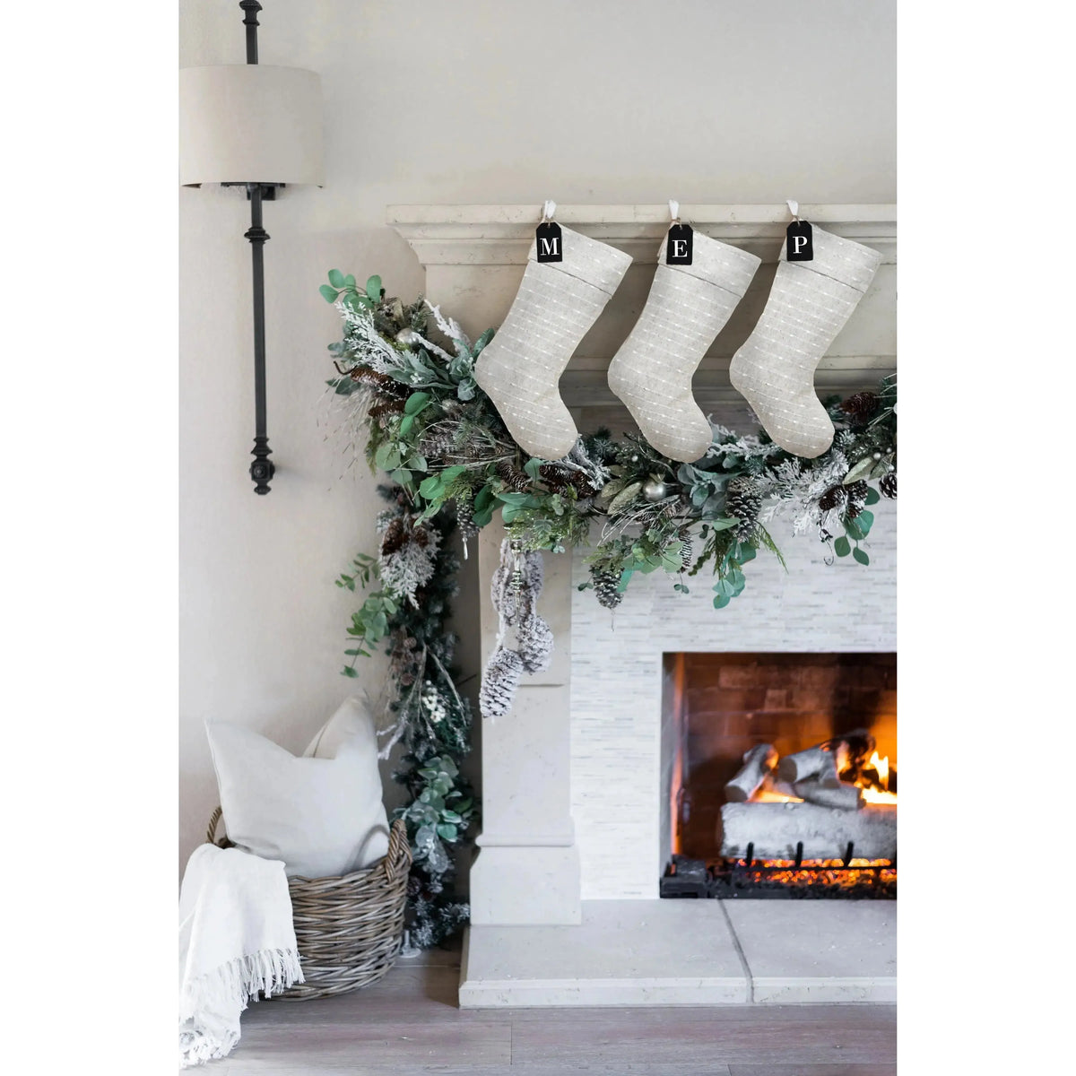 Stella Style Christmas Stockings  Red Stripe   | Industrial Farm Co