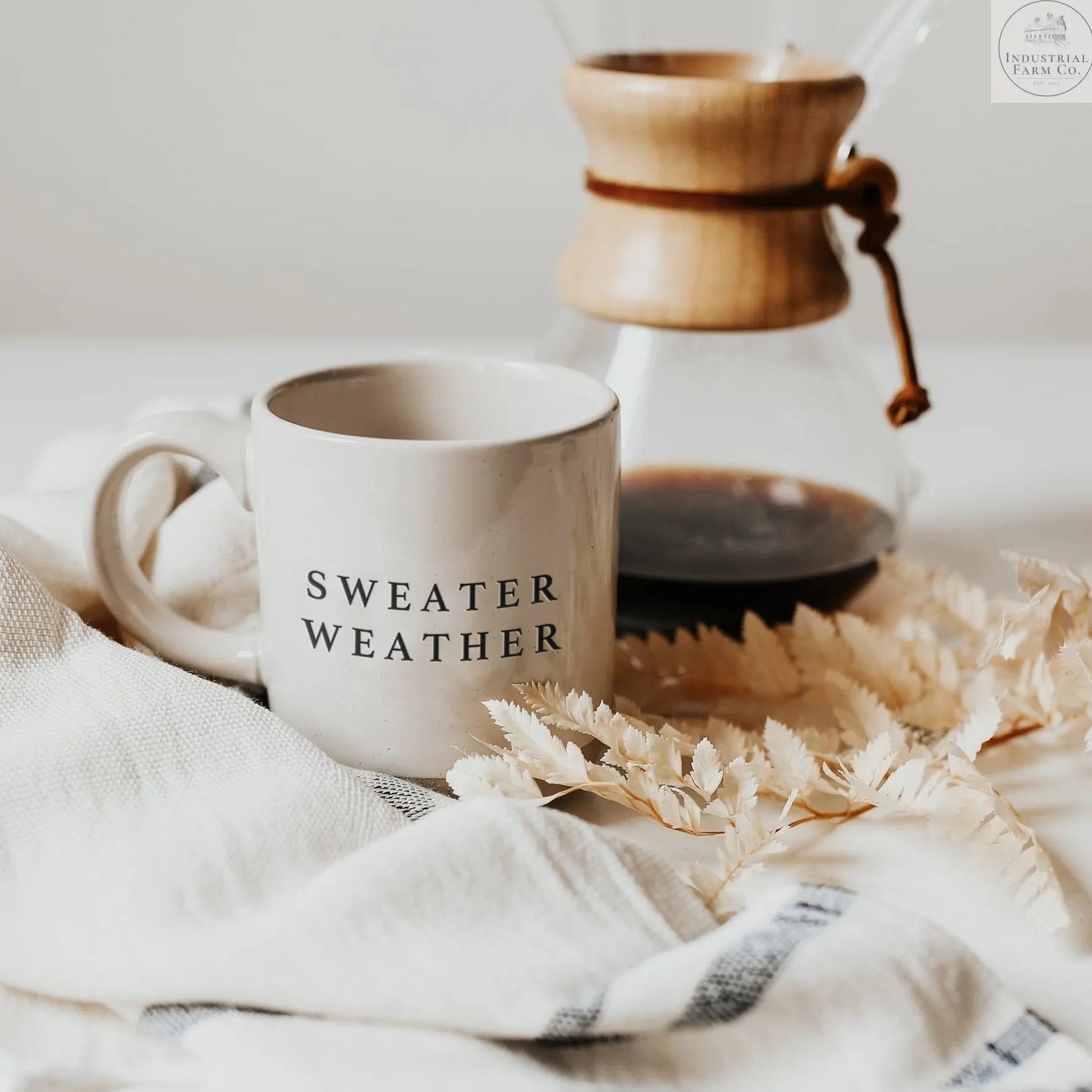 Sweater Weather Stoneware Mug     | Industrial Farm Co