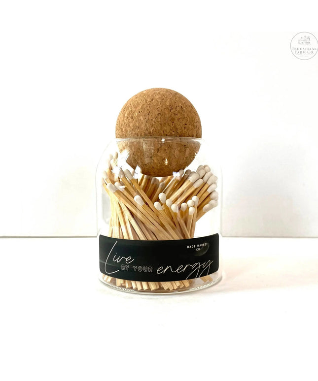 Round Cork Top Matches     | Industrial Farm Co