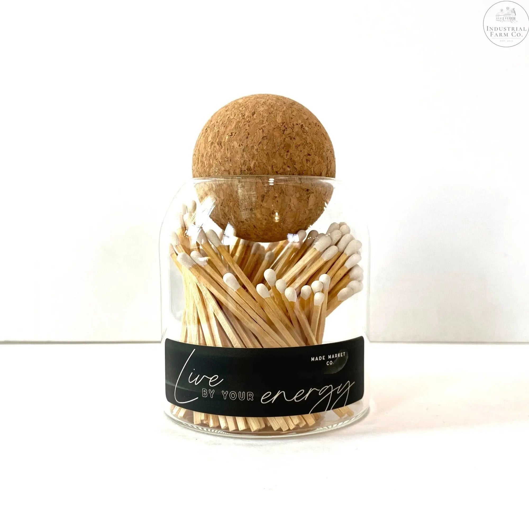 Round Cork Top Matches     | Industrial Farm Co