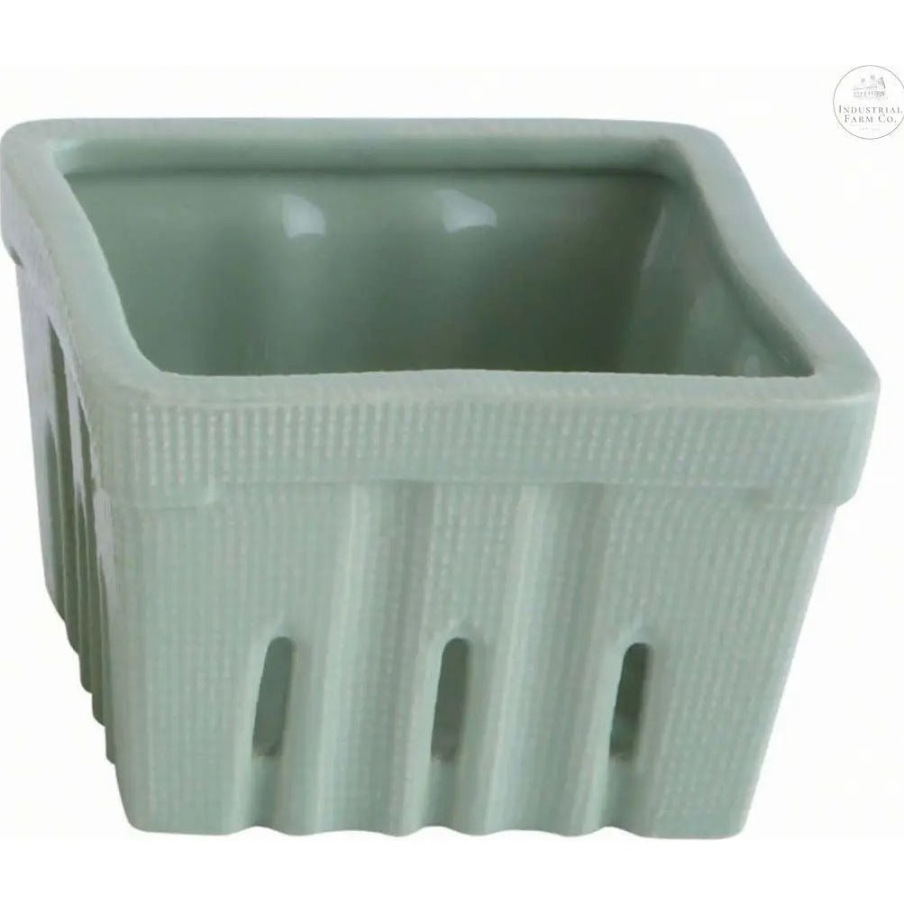 Textured Stoneware Berry Basket     | Industrial Farm Co
