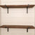 The Abbey Z Style Shelf Brackets Shelf Support 3"  Depth Finish Copper Powder Coat | Industrial Farm Co