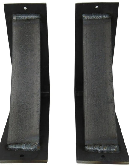 The Albany Mantel Corbel Brackets/Corbels 8" Depth x 8" Wall Mount Length Finish Copper Powder Coat | Industrial Farm Co