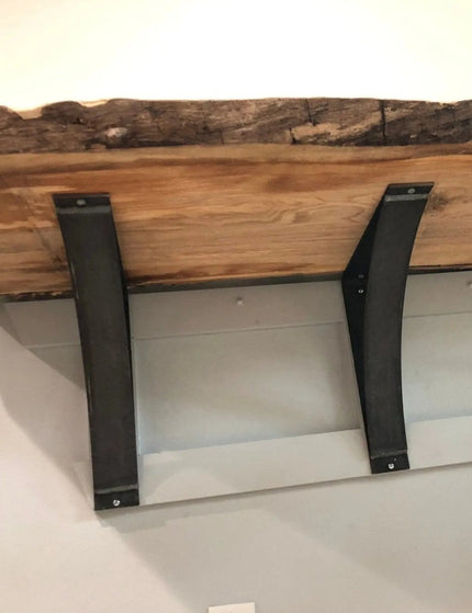 The Andrew Countertop Support Shelf Support 5" Depth x 5" Wall Mount Length Finish Copper Powder Coat | Industrial Farm Co