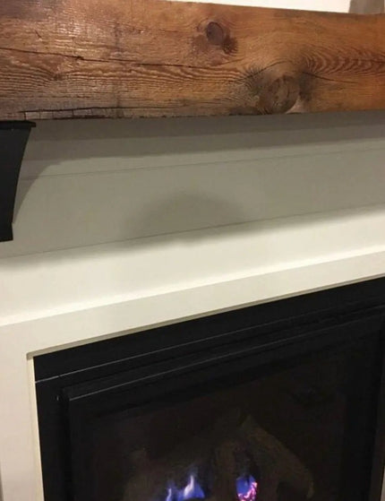 The Andrew Countertop Support Shelf Support 5" Depth x 5" Wall Mount Length Finish Gold Powder Coat | Industrial Farm Co