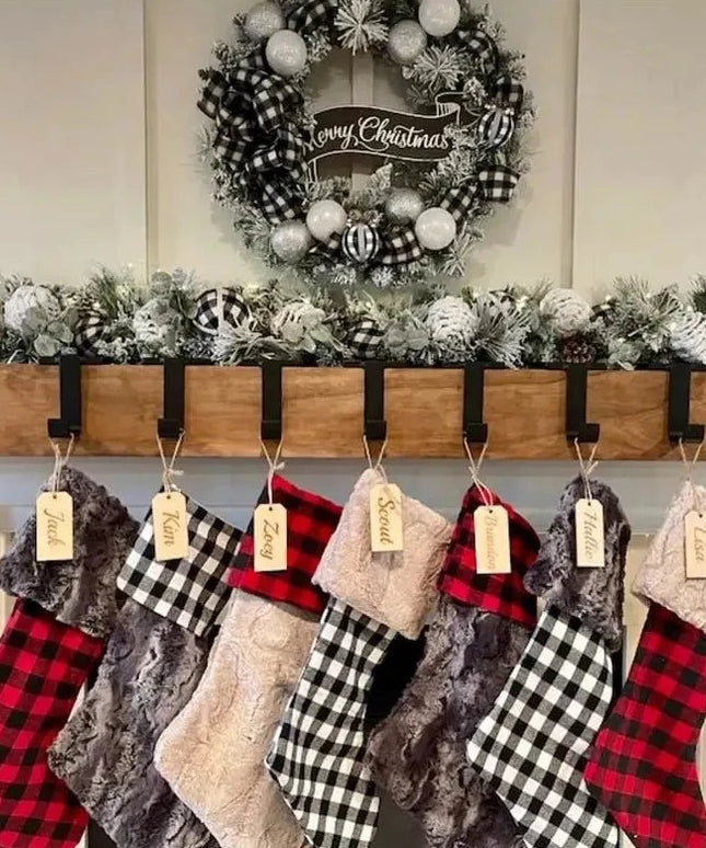The Annie Stocking Holder  Raw - Uncoated Metal   | Industrial Farm Co