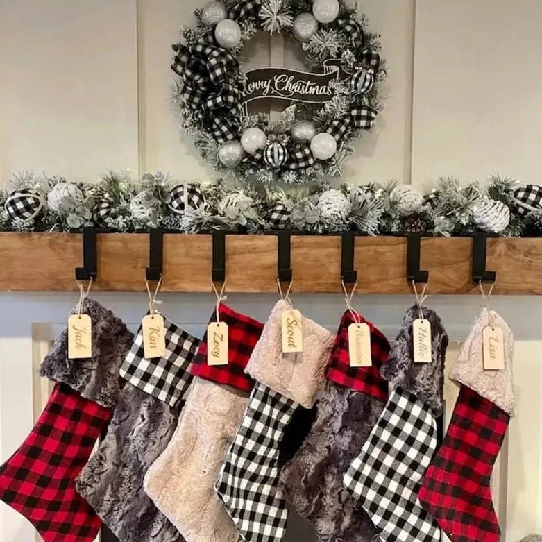 The Annie Stocking Holder  Raw - Uncoated Metal   | Industrial Farm Co