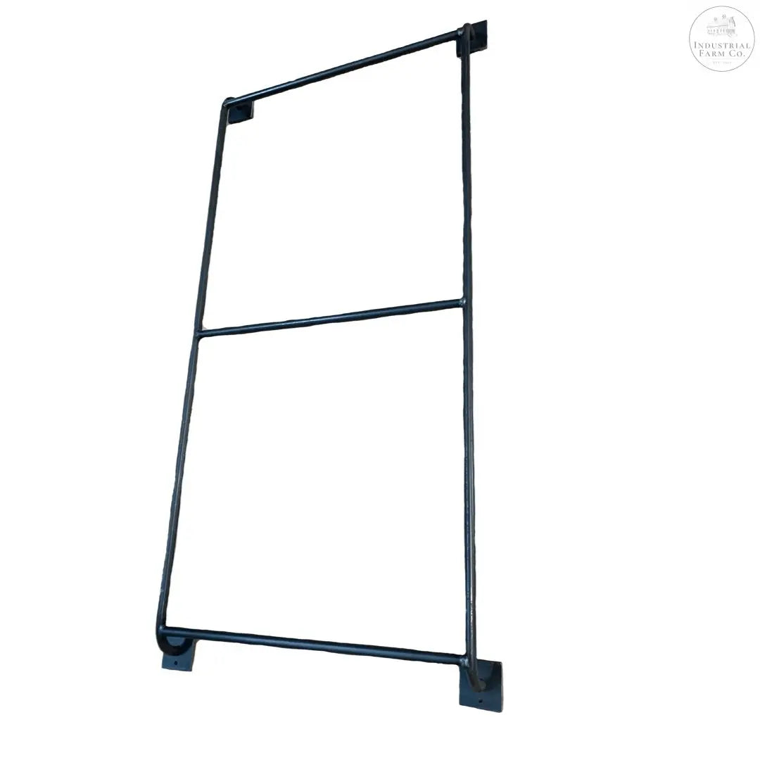 The Arianna Wall Mounted Ladder  2 Feet - 16" Wide Finish Clear Coat | Industrial Farm Co