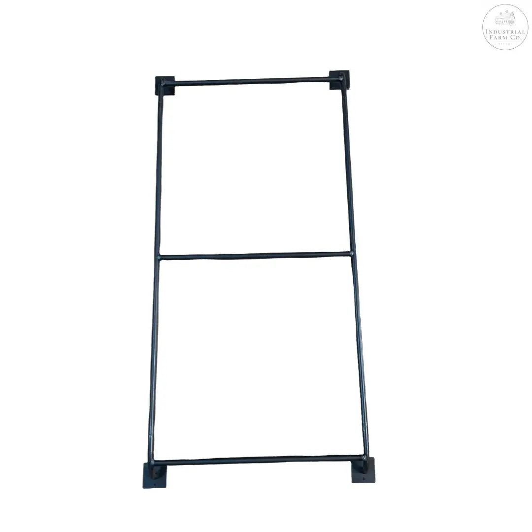 The Arianna Wall Mounted Ladder  2 Feet - 16&quot; Wide Finish Copper Powder Coat | Industrial Farm Co