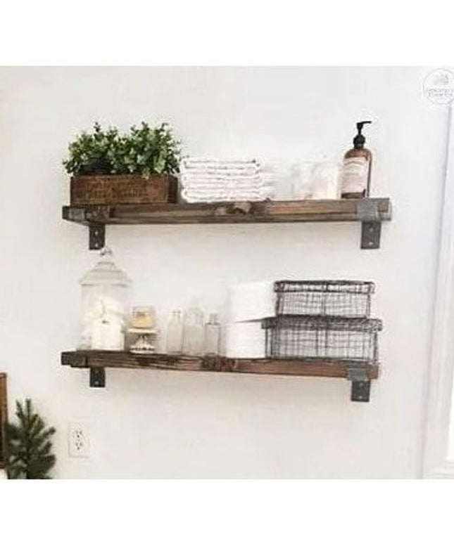 The Auburn Z Open Shelf Support Shelf Support 3"  Depth Finish Copper Powder Coat | Industrial Farm Co