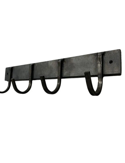 The Binghamton Style Key Rack Coat Rack Copper Powder Coat   | Industrial Farm Co