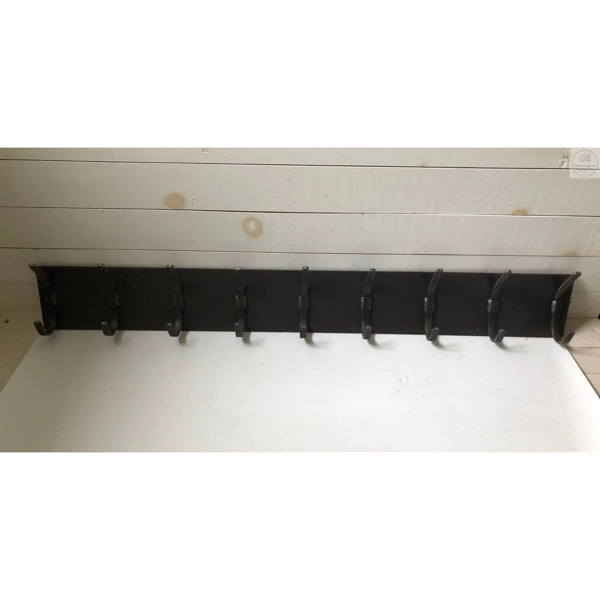 Black Wall Hook Rail-Mounted Hanging Rack with 6 Hooks-Entryway, Hallway,  or Bedroom-Storage, 1 unit - Dillons Food Stores