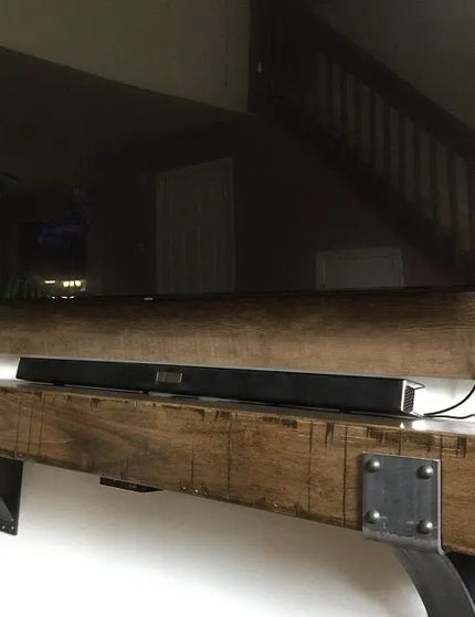The Clermont Farmhouse Shelf Mantle Support Brackets/Corbels 6" Depth x 6" Wall Mount Length Finish Black Powder Coat | Industrial Farm Co