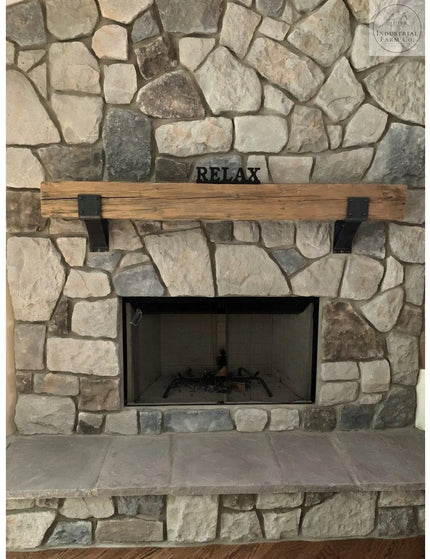 The Clermont Farmhouse Shelf Mantle Support Brackets/Corbels 6" Depth x 6" Wall Mount Length Finish Gold Powder Coat | Industrial Farm Co