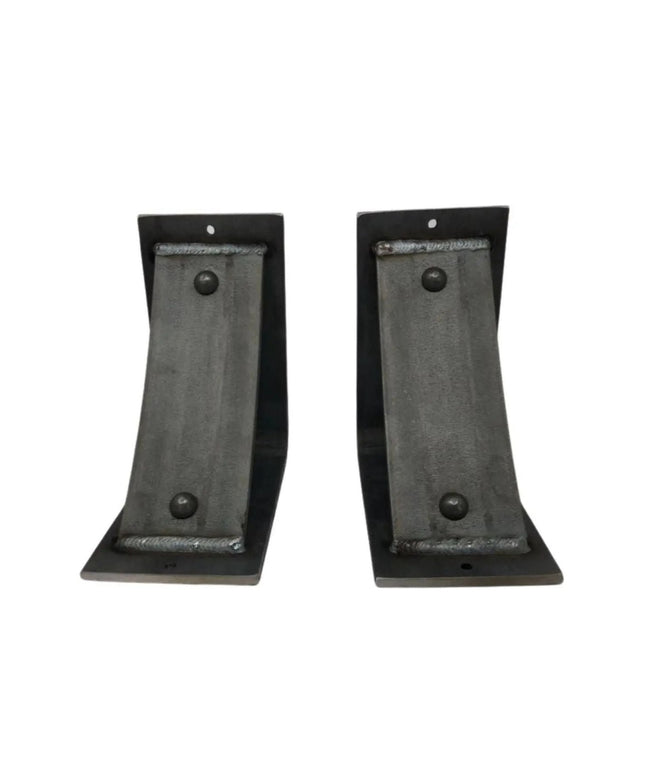 The Cortland Pantry Shelf Support Brackets/Corbels 5" Depth x 5" Wall Mount Length Finish Gold Powder Coat | Industrial Farm Co