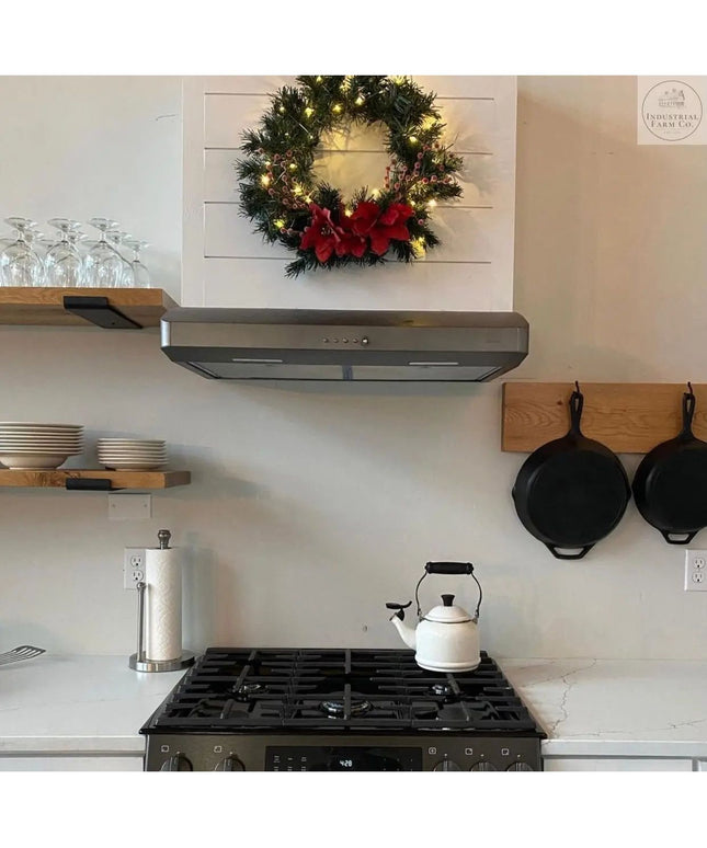 The Dudley Shelf Support Shelf Support 3"  Depth Finish Silver Powder Coat | Industrial Farm Co