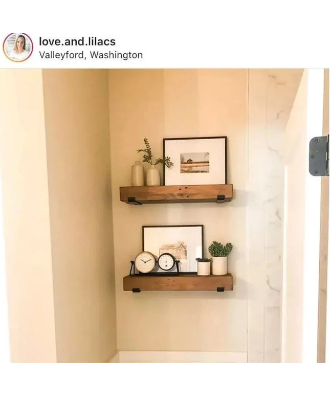 The Earl Style J Shelf Bracket Shelf Support 3"  Depth Finish Raw - Uncoated Metal | Industrial Farm Co