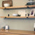 The Earl Style J Shelf Bracket Shelf Support 3"  Depth Finish Black Powder Coat | Industrial Farm Co