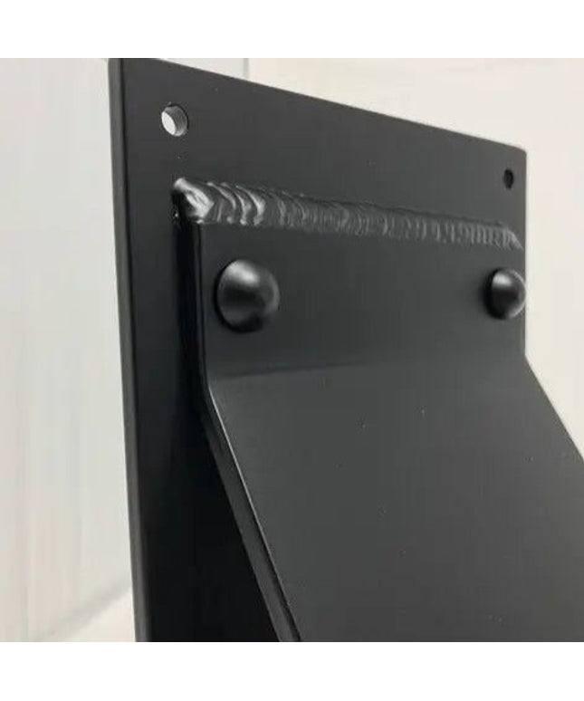 The Geneseo Bracket Supports Brackets/Corbels 6" Depth x 6" Wall Mount Length Finish Copper Powder Coat | Industrial Farm Co