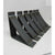 The Hattie Style Bracket Supports - Sold Individually Shelf Support 5" Depth x 5" Wall Mount Length Finish Black Powder Coat | Industrial Farm Co