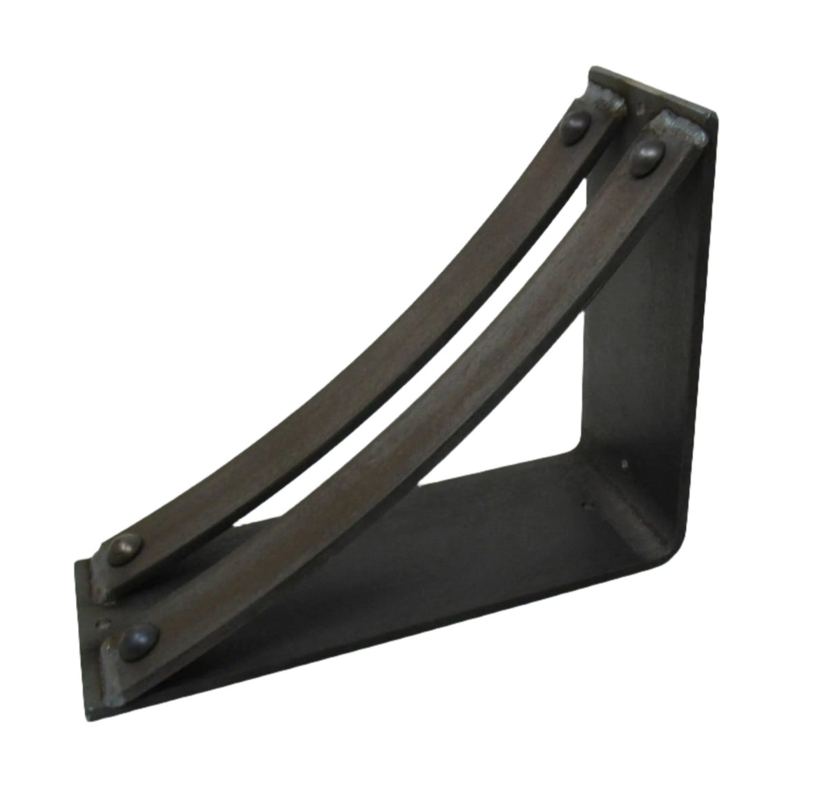 The Jamestown 4&quot; Wide Shelf Bracket Brackets/Corbels 8&quot; Depth x 8&quot; Wall Mount Length Finish Copper Powder Coat | Industrial Farm Co