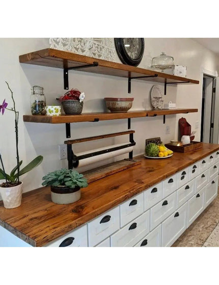 The KT Z Style Shelf Support Shelf Support 3"  Depth Finish Raw - Uncoated Metal | Industrial Farm Co