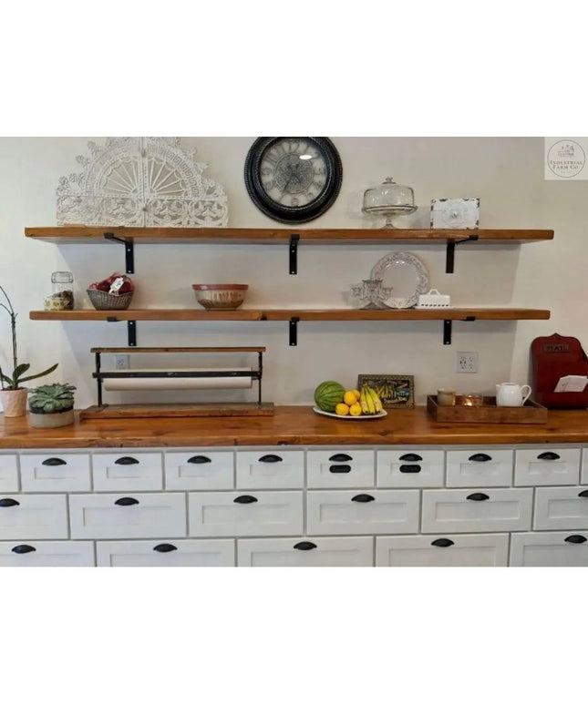 The KT Z Style Shelf Support Shelf Support 3"  Depth Finish Black Powder Coat | Industrial Farm Co