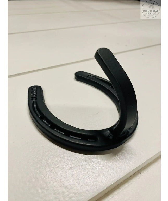 The Lucky Marion Horseshoe Hook Hook .5" Wide Hook Finish Clear Coat | Industrial Farm Co