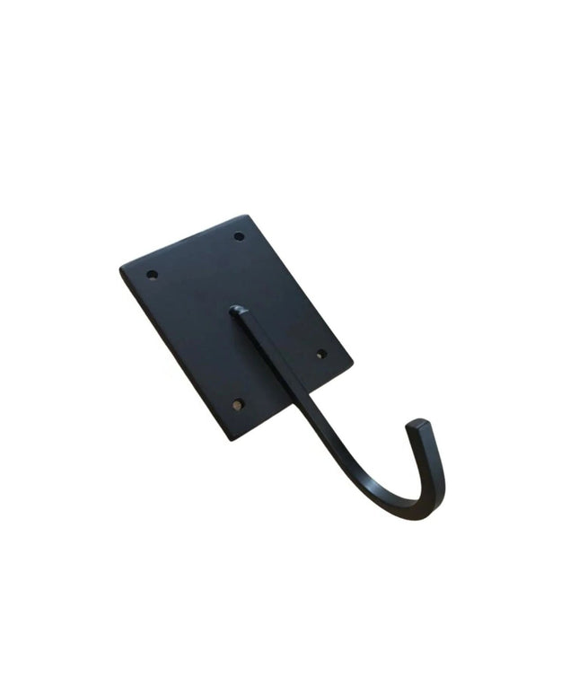 The Marcellus Industrial Hook Hook Black Powder Coat   | Industrial Farm Co