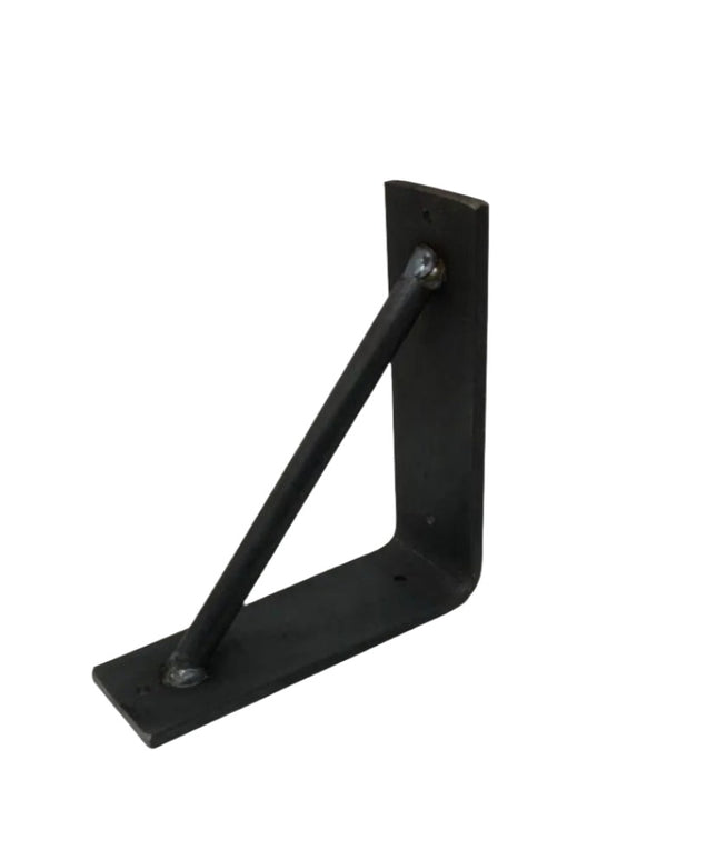 The Middletown L Shelf Support Shelf Support 5" Depth x 5" Wall Mount Length Finish Raw - Uncoated Metal | Industrial Farm Co