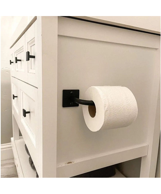 The Mitz Toilet Paper Holder  Clear Coat   | Industrial Farm Co
