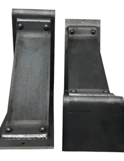 The Monroe Style Corbel Bracket Brackets/Corbels 6" Depth x 6" Wall Mount Length Finish Gold Powder Coat | Industrial Farm Co
