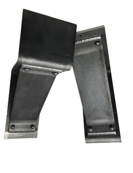 The Monroe Style Corbel Bracket Brackets/Corbels 6.5" Depth x 6" Wall Mount Length.5 Finish Raw - Uncoated Metal | Industrial Farm Co