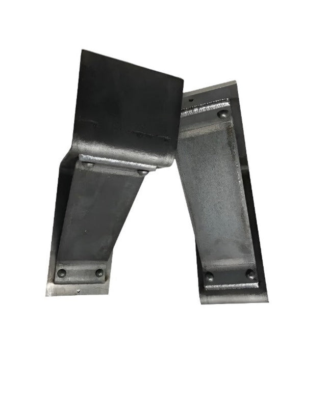 The Monroe Style Corbel Bracket Brackets/Corbels 6.5" Depth x 6" Wall Mount Length.5 Finish Raw - Uncoated Metal | Industrial Farm Co