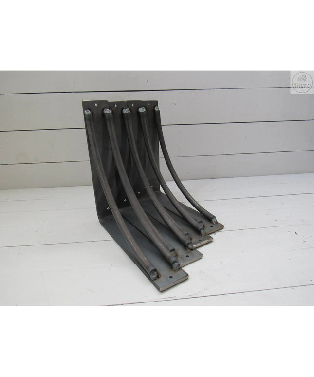 The Niagara Bracket Support Shelf Support 6" Depth x 6" Wall Mount Length Finish Copper Powder Coat | Industrial Farm Co