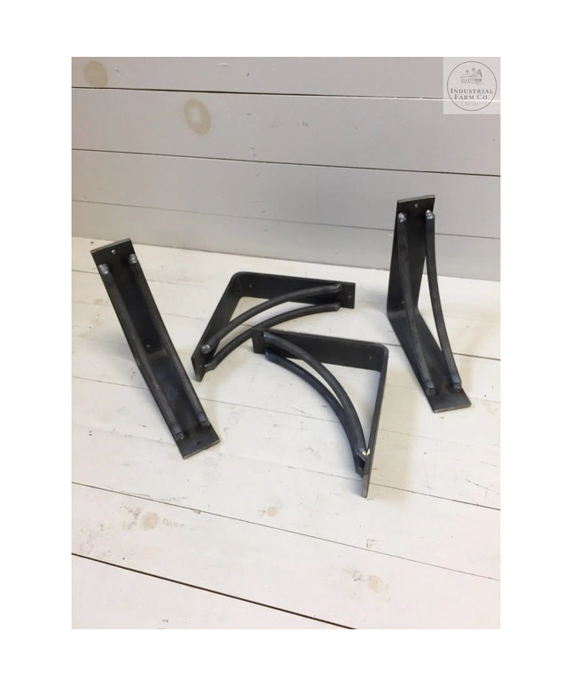 The Niagara Bracket Support Shelf Support 7" Depth x 7" Wall Mount Length Finish Copper Powder Coat | Industrial Farm Co