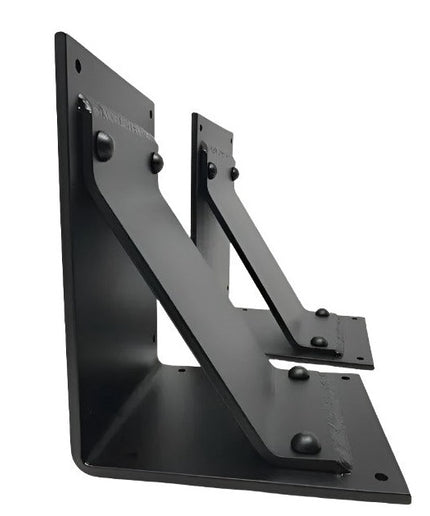 The Parish Style Bracket Support Brackets/Corbels 6" Depth x 6" Wall Mount Length Finish Gold Powder Coat | Industrial Farm Co