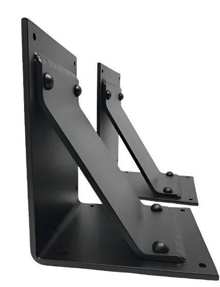 The Parish Style Bracket Support Brackets/Corbels 6" Depth x 6" Wall Mount Length Finish Gold Powder Coat | Industrial Farm Co
